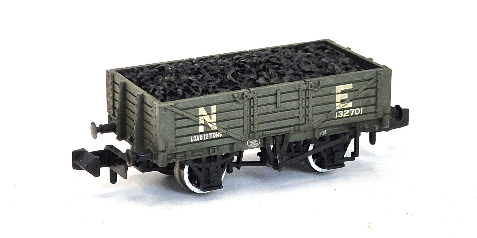 5 Plank Wagon NE Grey with load
