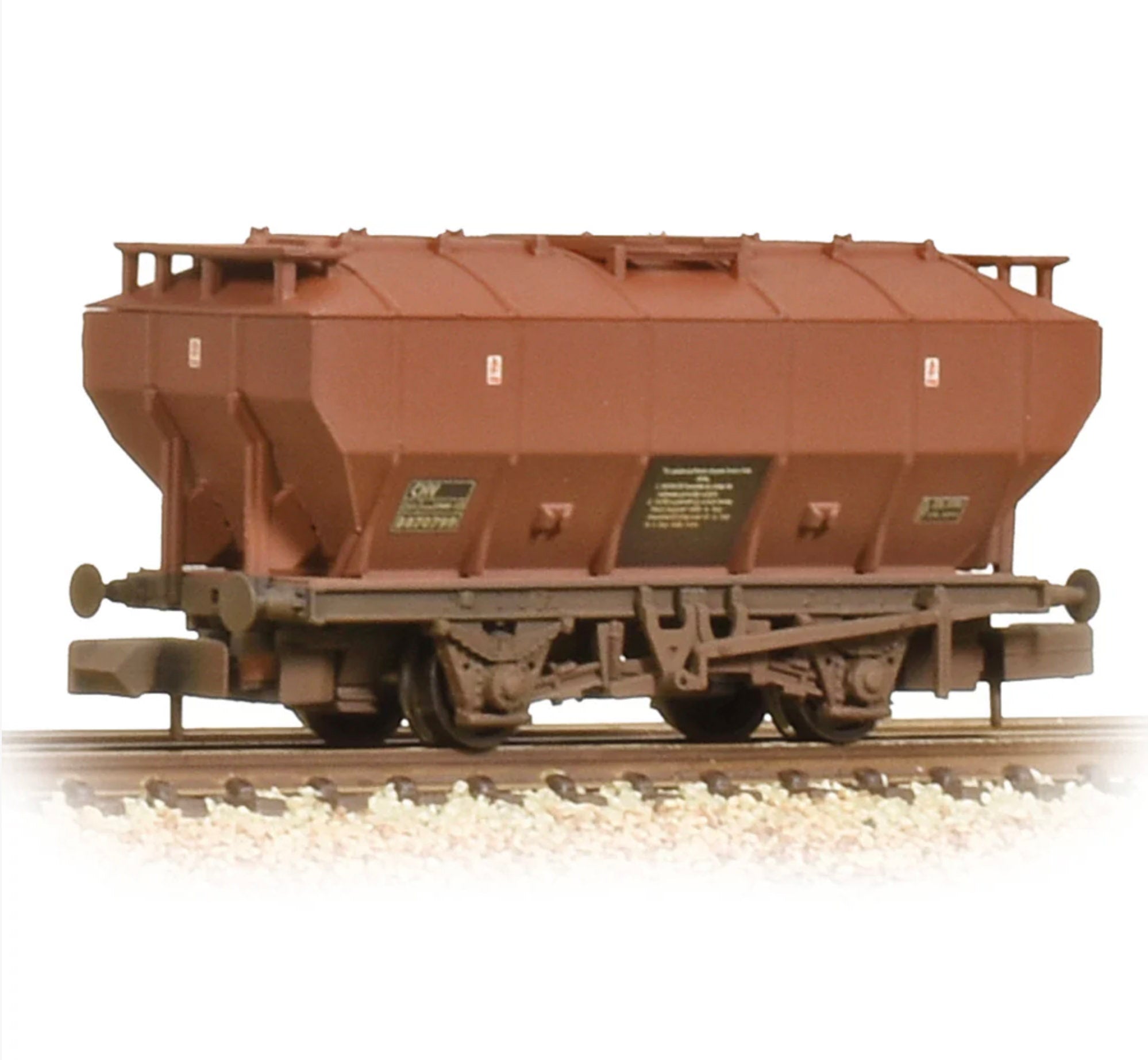 Covered Hopper Wagon COVHOP - BR Bauxite