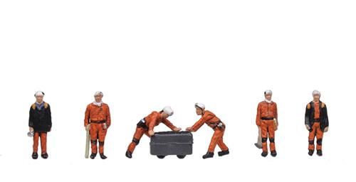 379-313 - Graham Farish - Scenecraft - 1960/'70s Coal Miners