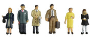379-315 1960/70s Standing Station Passengers