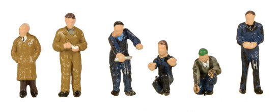 379-316 Factory Workers & Foreman