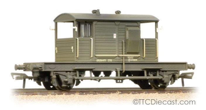 SR 25T Pill Box Brake Van - Olive Green