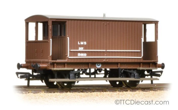 Midland Brake Van - LMS Bauxite