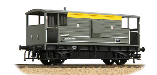 38-979 LMS 20T Brake Van BR Engineers Grey & Yellow SPECIAL OFFER