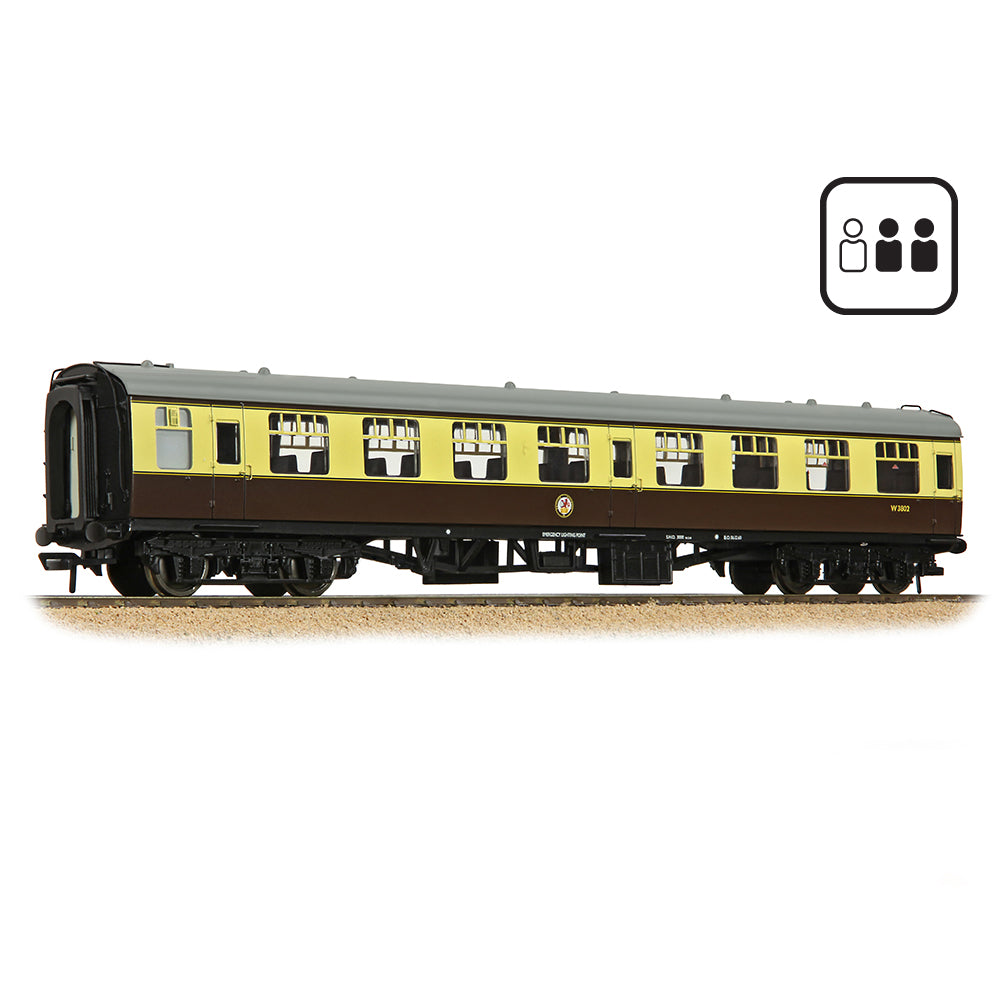 BR Mk1 TSO Tourist Second Open BR (WR) Chocolate & Cream [PF