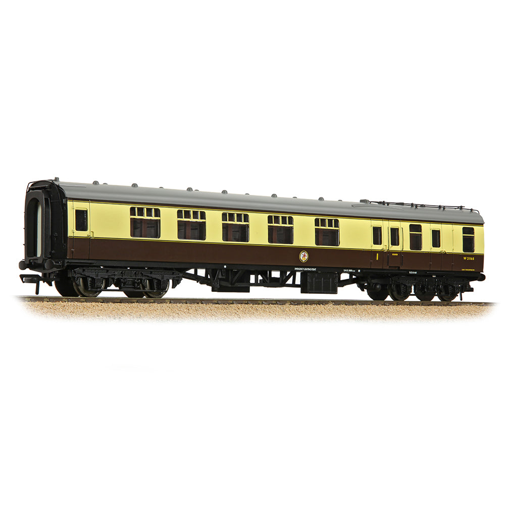 BR Mk1 BCK Brake Composite Corridor - WR Choc/Cream (PF)
