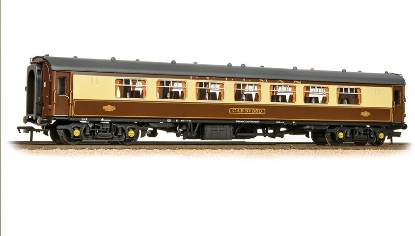 BR MK1 Pullman Second Parlour Amber & Cream Car No 350