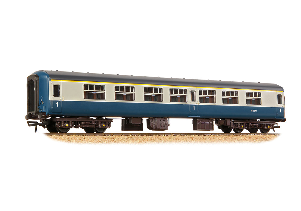 39-330B - Bachmann - OO - BR Mk2(Z) FK First Corridor BR Blue & Grey