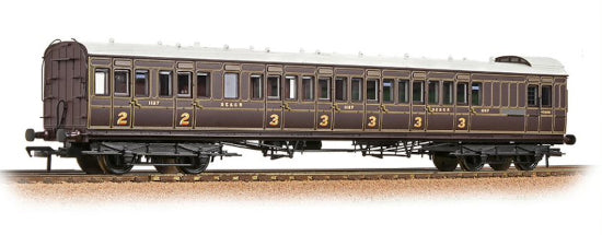 39-600A SE&CR 60ft Birdcage Brake Composite Lavatory SE&CR Dark Lake