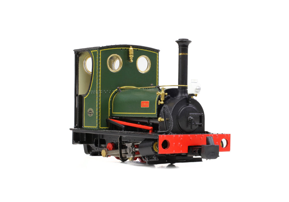 391-056 - Bachmann - OO-9 - Quarry Hunslet 0-4-0ST 'Una' Lined Green