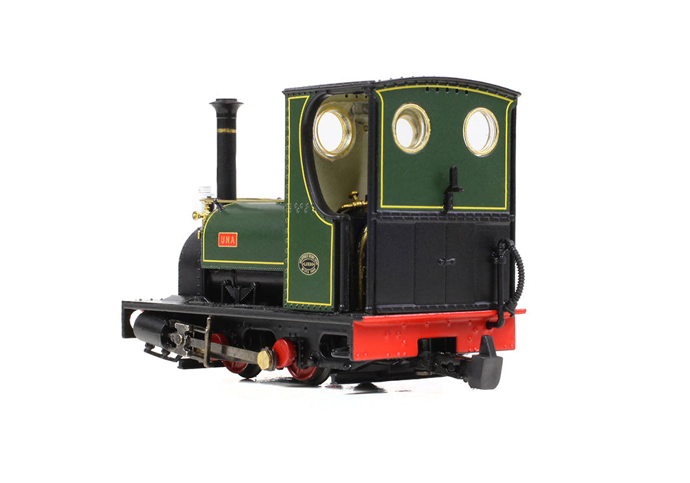 391-056 - Bachmann - OO-9 - Quarry Hunslet 0-4-0ST 'Una' Lined Green