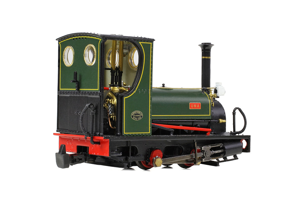391-056 - Bachmann - OO-9 - Quarry Hunslet 0-4-0ST 'Una' Lined Green