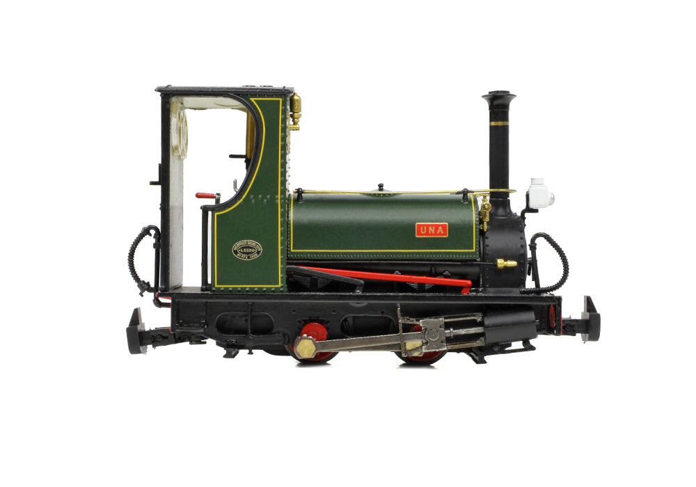 391-056 - Bachmann - OO-9 - Quarry Hunslet 0-4-0ST 'Una' Lined Green