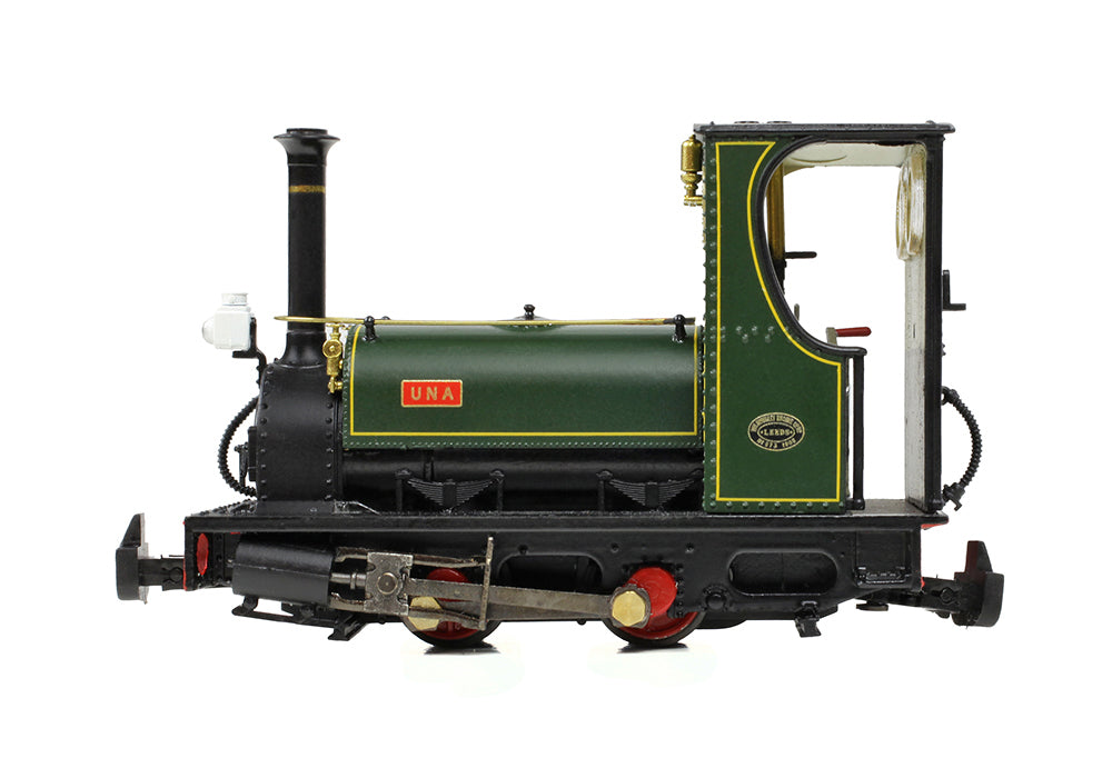 391-056 - Bachmann - OO-9 - Quarry Hunslet 0-4-0ST 'Una' Lined Green