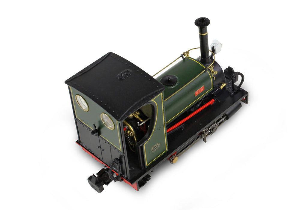 391-056 - Bachmann - OO-9 - Quarry Hunslet 0-4-0ST 'Una' Lined Green