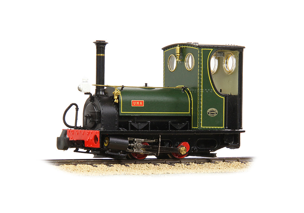 391-056 - Bachmann - OO-9 - Quarry Hunslet 0-4-0ST 'Una' Lined Green