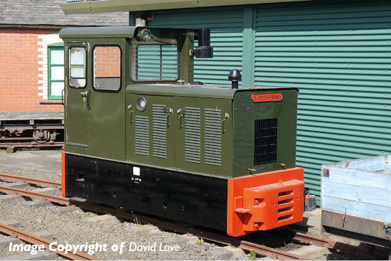 392-026  Baguley-Drewry 70hp Diesel Green