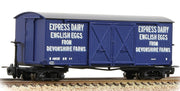 OO-9 Bogie Covered Wagon Express Dairy