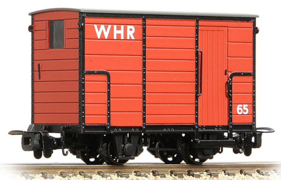 Bachmann 393-102  RNAD Enclosed-End Brake Van WHR Red