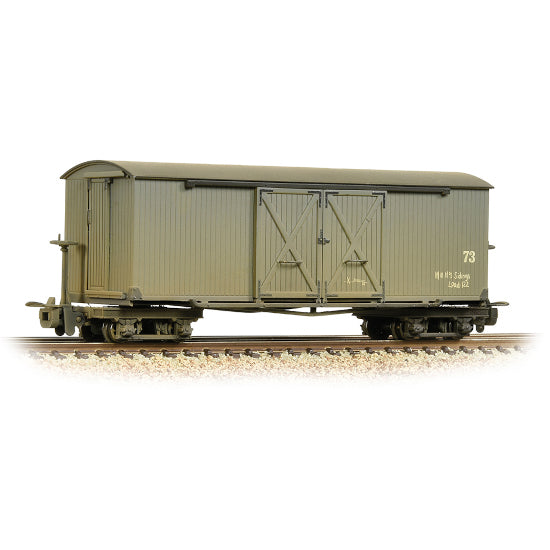 Bachmann 393-026A Bogie Covered Goods Wagon 'Nocton Estates' (Weathered)
