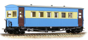 394-026 - Bachmann - Gloucester Bogie Coach Lincolnshire Coast L. R. Blue & Cream