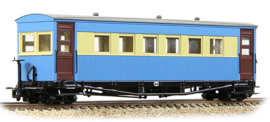 Bachmann 394-026  Gloucester Bogie Coach Lincolnshire Coast L. R. Blue & Cream
