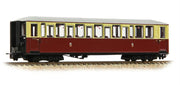 394-100A - Bachmann - OO9 - Ffestiniog Railway Tin Car Saloon 3rd no.120 Crimson/Cream