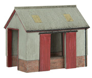 SPECIAL EXCLUSIVE DEAL Scenecraft 42-0022 Corrugated Goods Shed
