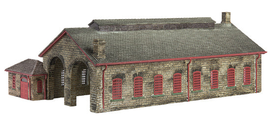 42-0157R Two Road Engine Shed Red SPECIAL OFFER