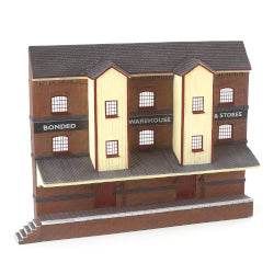 SPECIAL EXCLUSIVE DEAL Scenecraft 42-204 Low Relief 'Bonded Warehouse'