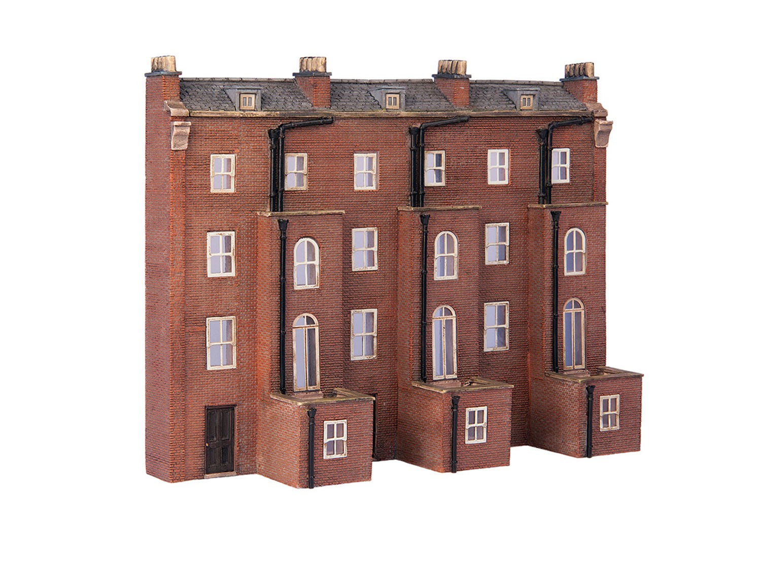 Low Relief Rear of Victorian Tenments