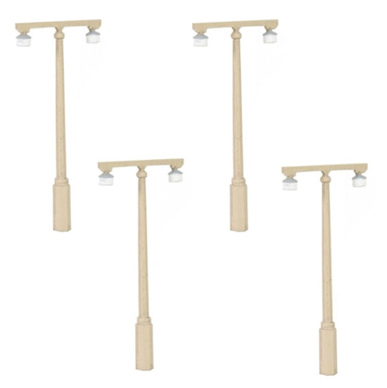 Scenecraft 42-542 Concrete Platform Lamps (x4)