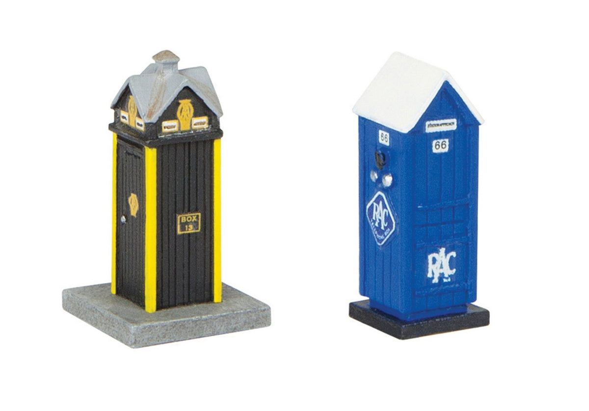 42-585 - Bachmann - OO - Roadside Rescue Phone Boxes