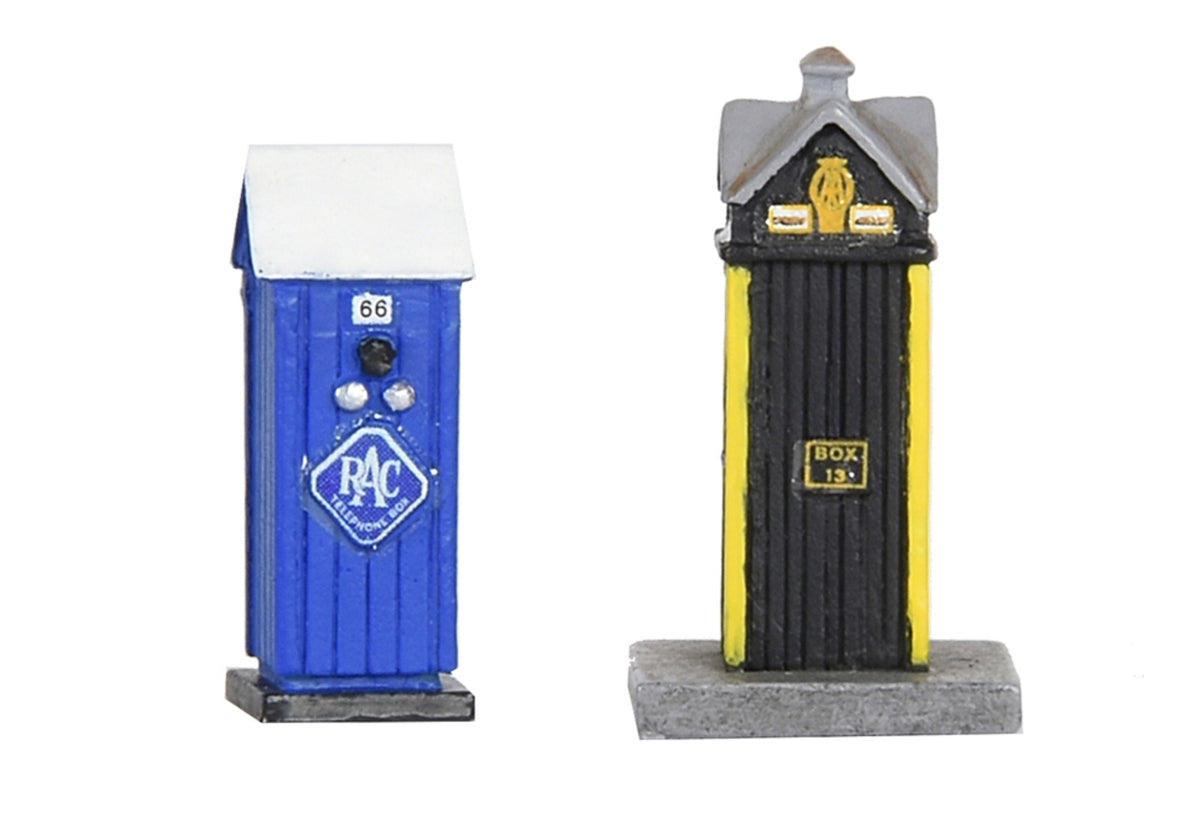 42-585 - Bachmann - OO - Roadside Rescue Phone Boxes