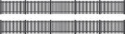 422 - Ratio - OO/HO - GWR Station Fencing (Black)