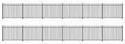 434 - Ratio - OO/HO - GWR Spear Fencing Straights