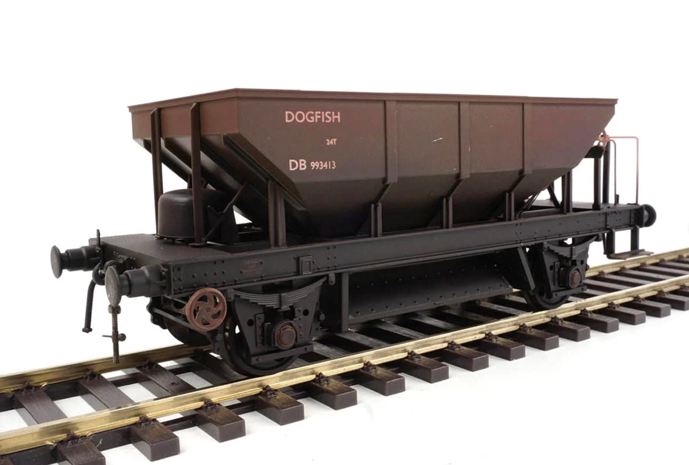 BR Olive (Early) Dogfish Ballast Hooper No. DB993413 Wthd
