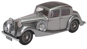 43JSS007 - Oxford Diecast - SS Jaguar Gunmetal - 1:43 Scale