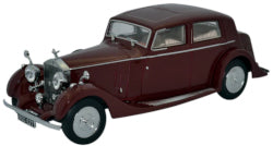 Oxford Diecast 43R25001 Rolls Royce 25/30 - Thrupp & Maberley Burgundy