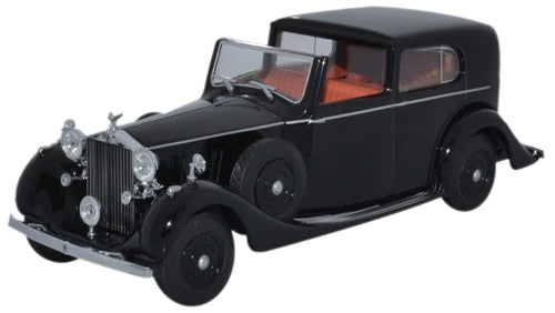 Oxford Diecast 43RRP3001 Rolls Royce Phantom III SdV HJ Mulliner Black