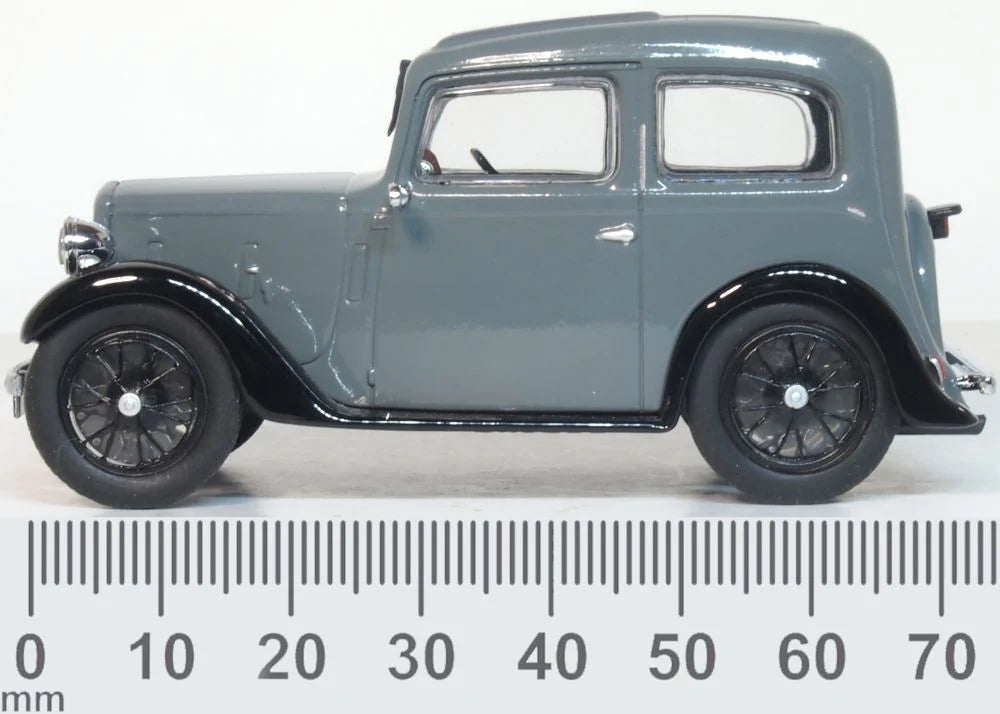 43RUB005 - Oxford Diecast - Austin Ruby Ash Grey - 1:43 Scale