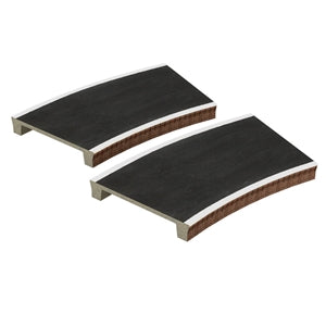 44-0007 - Bachmann - OO/HO - Two Curved Platforms Radius 2