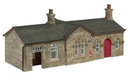 44-000R - Bachmann - Oakworth Station Red