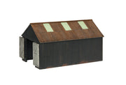 44-0163 Narrow Gauge Corrugated Engine Shed