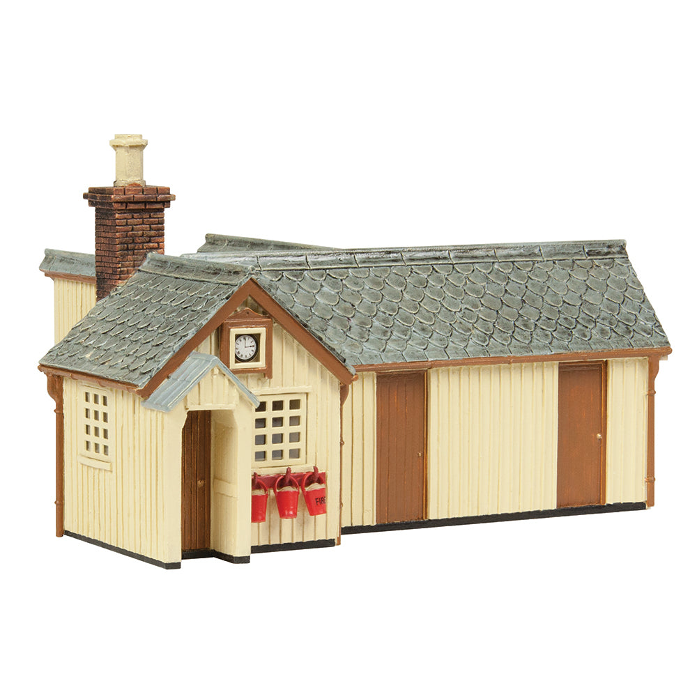 44-0193B - Bachmann - OO-9 - Narrow Gauge Tan-Y-Bwlch Station House Brown