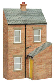 Bachmann 44-0216Y Low Relief Rear of Terrace, Right Hand Door Yellow