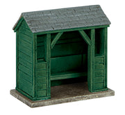 44-0539G Wooden Bus Stop Green SPECIAL OFFER