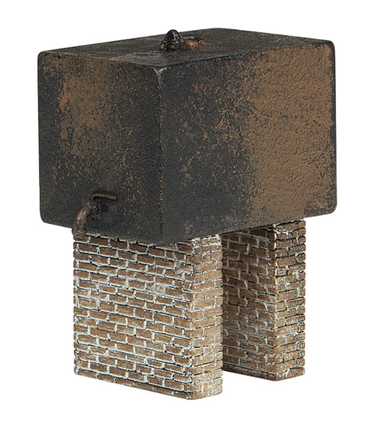 44-0544 Unbunded Oil Tank Rusty Black