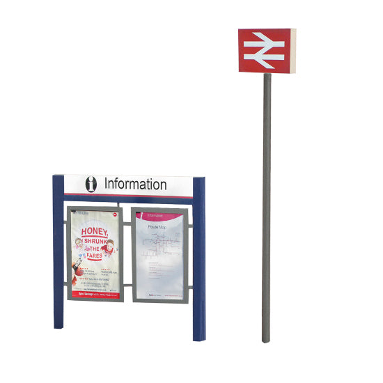 Bachmann 44-548 Station Signage Set
