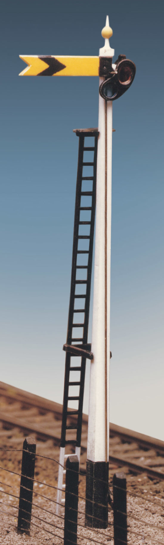 461 - GWR Square Post Signal (Distant) - Quick Assembly Signal